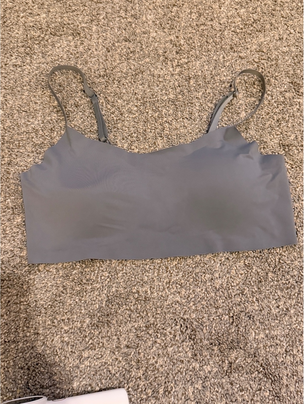 Lucky Brand Gray Seamless Bralette XL